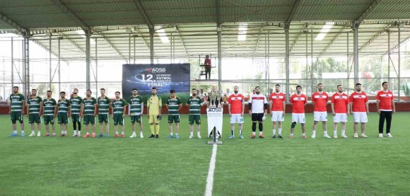 AOSB’DE FUTBOL ŞÖLENİ FİNALLE TAÇLANDI