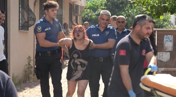 KENDİNİ KİLİTLEDİĞİ EVİ YAKMAYA ÇALIŞTI, YAKALANINCA SİNİR KRİZİ GEÇİRDİ