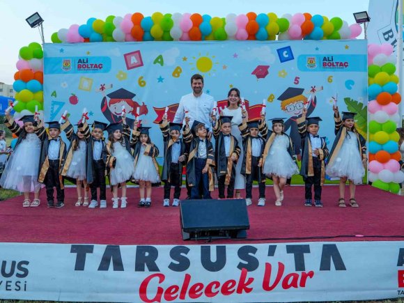 TARSUS BELEDİYESİ KREŞLERİNDE MEZUNİYET COŞKUSU