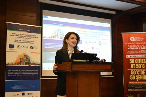 ANTALYA BÜYÜKŞEHİR BELEDİYESİ, CLIMAAX PROJESİ KAPSAMINDA ÇALIŞTAY DÜZENLEDİ