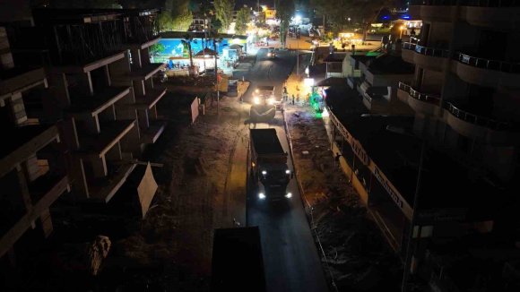 HBB,ARSUZ’DA YOL ÇALIŞMALARINI SÜRDÜRÜYOR