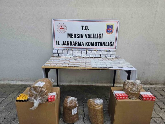 MERSİN’DE KAÇAK MAKARON OPERASYONU: 2 GÖZALTI