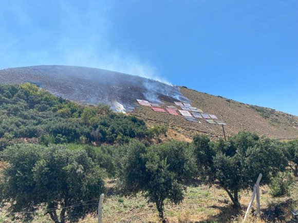 HATAY’DA ÇIKAN ORMAN YANGINI BÜYÜMEDEN SÖNDÜRÜLDÜ