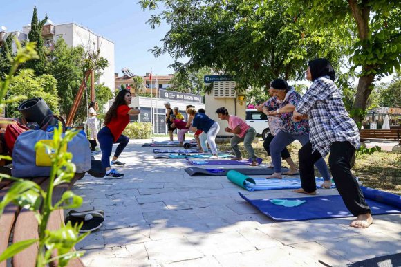 KADIN DANIŞMA MERKEZİ’NDE SABAH SPORU