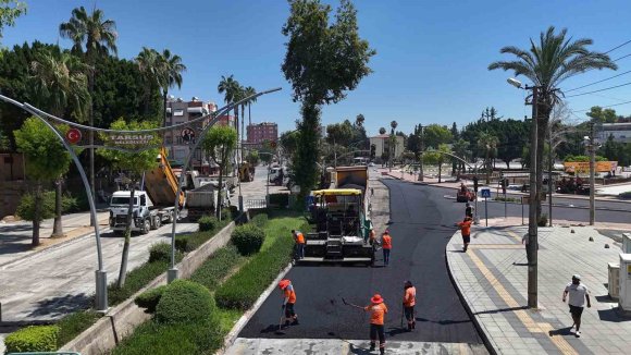 TARSUS’TA KAVŞAK DÜZENLEME ÇALIŞMASI TAMAMLANDI