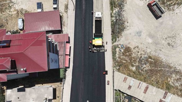 MUT’TA YAĞIŞIN BOZDUĞU YOLLAR YENİLENDİ