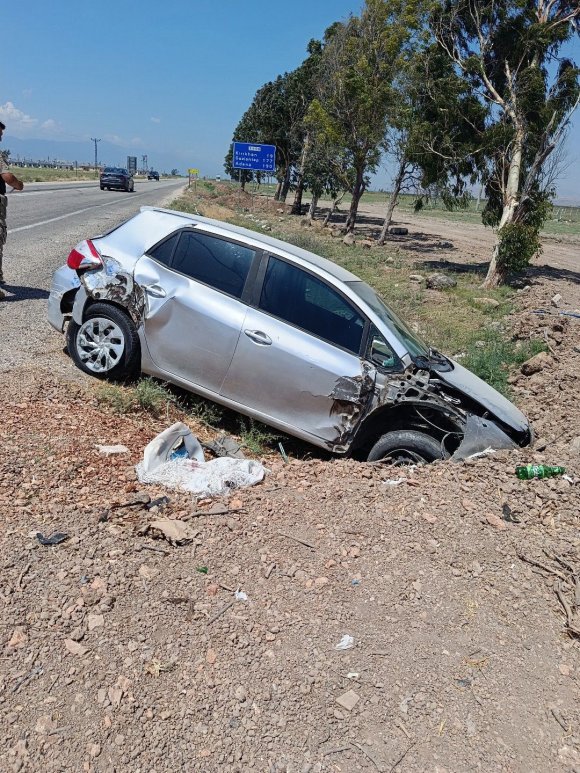 KUMLU’DA TRAFİK KAZASI: 1 YARALI