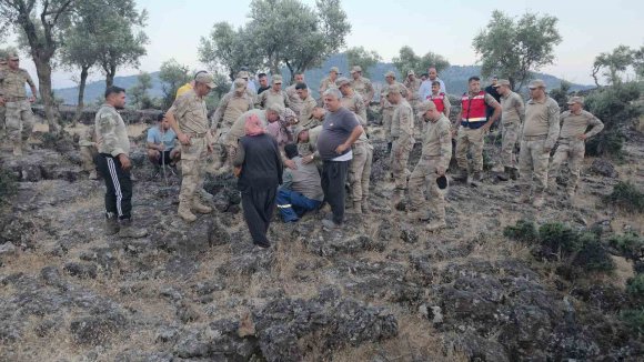OĞLAK OTLATIRKEN KAYBOLAN KADIN, VOLKANİK ARAZİDEKİ YARIK İÇERİSİNDE BULUNDU