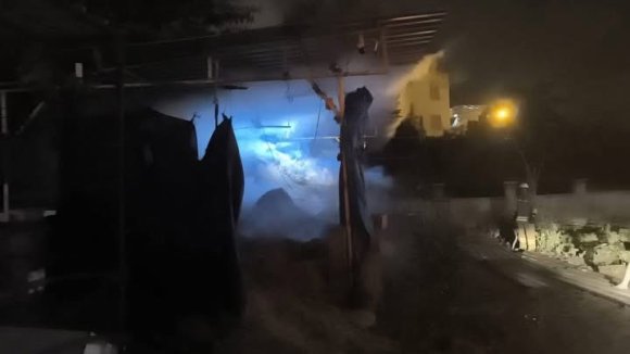 DÖRTYOL’DA SAMANLIK YANGINI