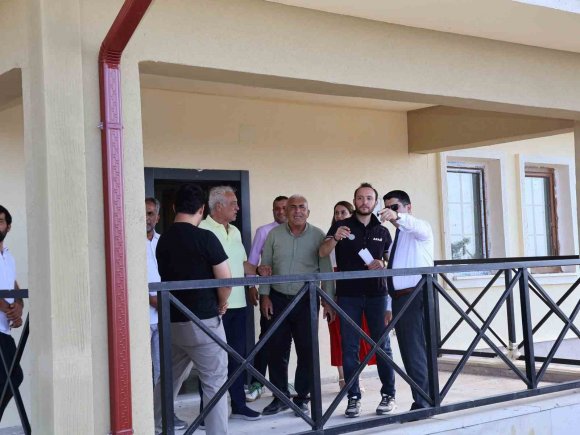 IŞIKLI MAHALLESİ’NDEKİ KIRSAL AFET KONUTLARINDA SONA GELİNDİ