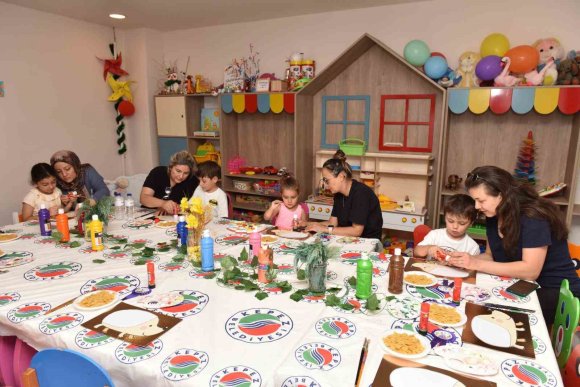 KEPEZ’DE MİNİK ELLER SANATLA BULUŞUYOR