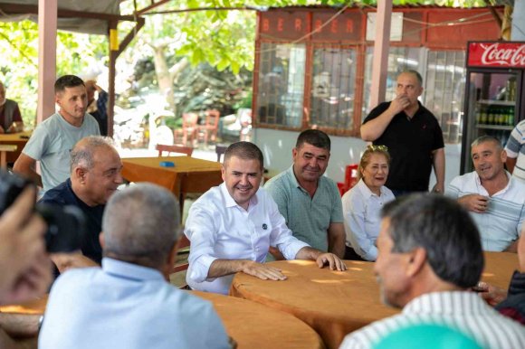 MEZİTLİ’DE KIRSAL MAHALLELERE HİZMET MESAİSİ