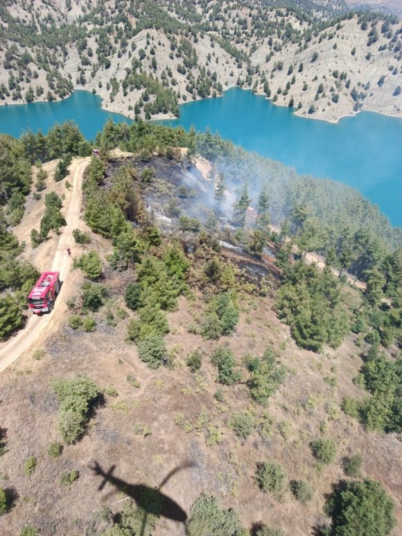KAHRAMANMARAŞ’TA ORMAN YANGINI