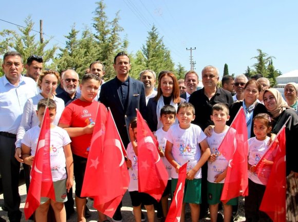 GÜLNAR GENÇLİK MERKEZİNİN TEMELİ DUALARLA ATILDI