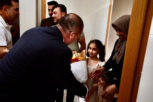 BAŞKAN DAL’DAN 15 TEMMUZ ŞEHİDİNİN AİLESİNE ZİYARET