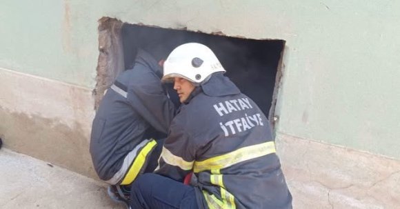 KIRIKHAN’DA ODUNLUK YANGINI