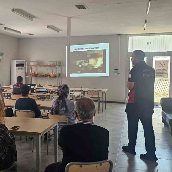 HATAY ARKEOLOJİ MÜZESİ’NDE YANGIN EĞİTİMİ VE TATBİKATI GERÇEKLEŞTİRİLDİ