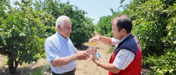 ANDIRIN’DA FAYDALI BÖCEK İLE DOĞAL MÜCADELE