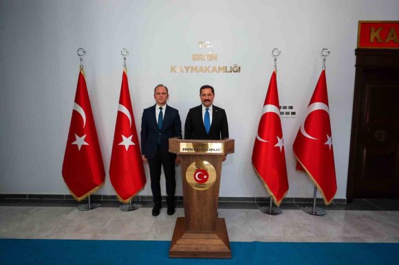 VALİ MASATLI, ERZİN’DE TEMASLARDA BULUNDU