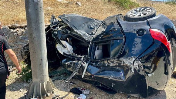 KAHRAMANMARAŞ’TA TRAFİK KAZASI: 2 AĞIR YARALI
