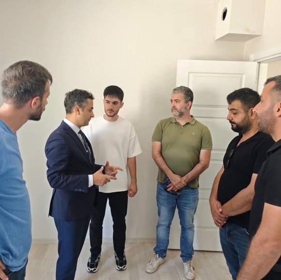 BALLIÖZ MAHALLESİ’NDE KÖY KONUTLARINCA ÇALIŞMALAR SÜRÜYOR