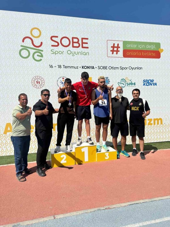 OSMANİYELİ ÖZEL SPORCULAR, KONYA’DAN MADALYALARLA DÖNDÜ