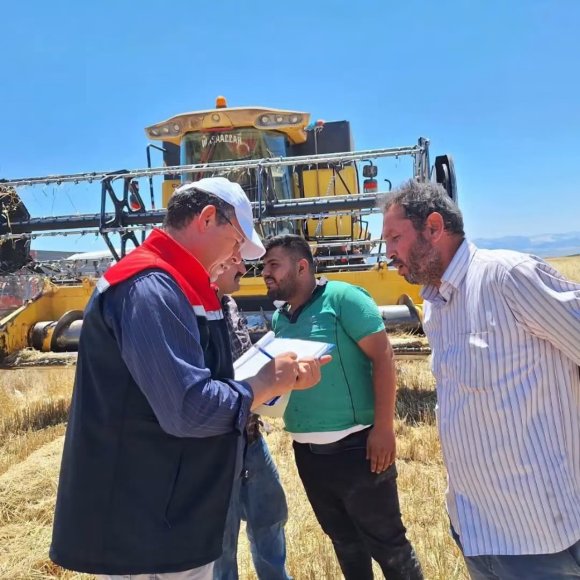 BURDUR’DA BİÇERDÖVERLER DENETLENİYOR