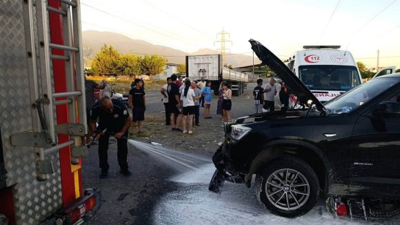 DÖRTYOL’DA TRAFİK KAZASI: 1 YARALI