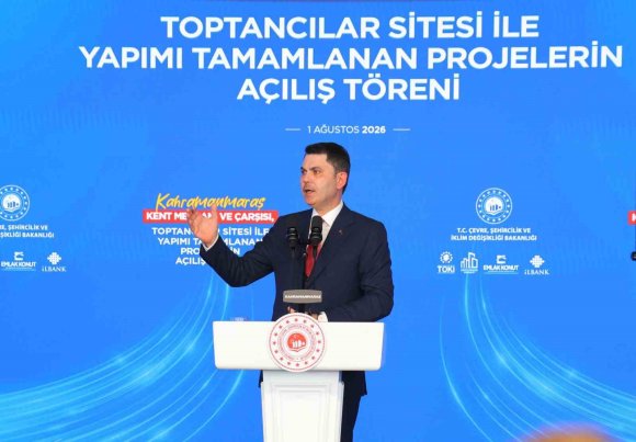 BAKAN KURUM: "HER YETİŞEMEZSİNİZ İDDİASINA, YENİ BİR ANAHTAR TESLİMİYLE CEVAP VERDİK"