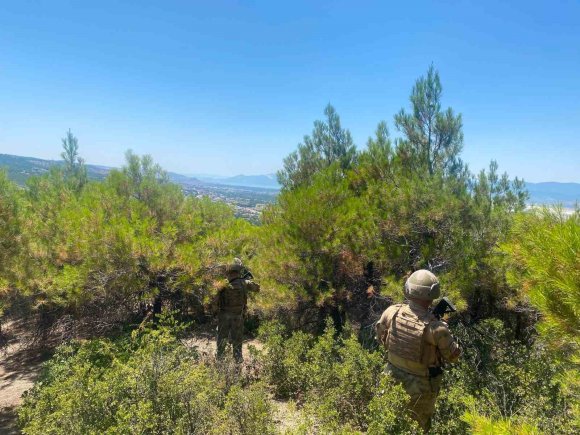 BURDUR’DA JANDARMA EKİPLERİ ORMAN YANGINLARINA KARŞI TEYAKKUZDA