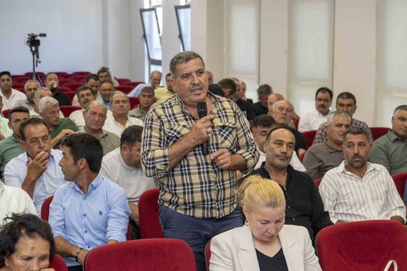 SİLİFKE’DE MAHALLE MUHTARLARI İSTİŞARE TOPLANTISINDA BULUŞTU