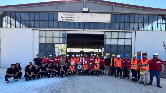 KAHRAMANMARAŞ’TA YANGIN VE KURTARMA TATBİKATI