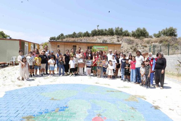 "YÜREĞİMİZDEKİ IŞIK"PROJESİ KAPSAMINDA ÇOCUKLARA DOĞAYLA İÇ İÇE EĞİTİM