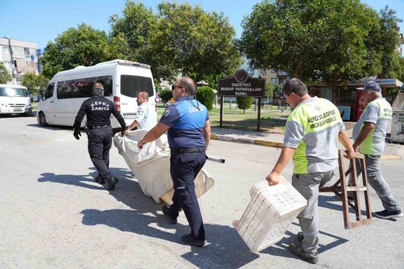 KEPEZ’DE KAMU ALANLARININ İŞGALİNE GEÇİT YOK