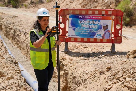 MERSİN’DE YILLARDIR KULLANILMAYAN İÇME SUYU DEPOSU YENİDEN HİZMETE ALINDI