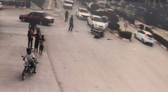 OSMANİYE’DE OTOMOBİL İLE MOTOSİKLET ÇARPIŞTI: 1 YARALI