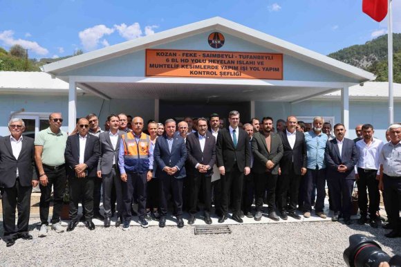 ADANA’DAKİ ‘HEYELAN ISLAHI VE TÜNEL PROJESİ’NDE İLK KAZMA VURULDU