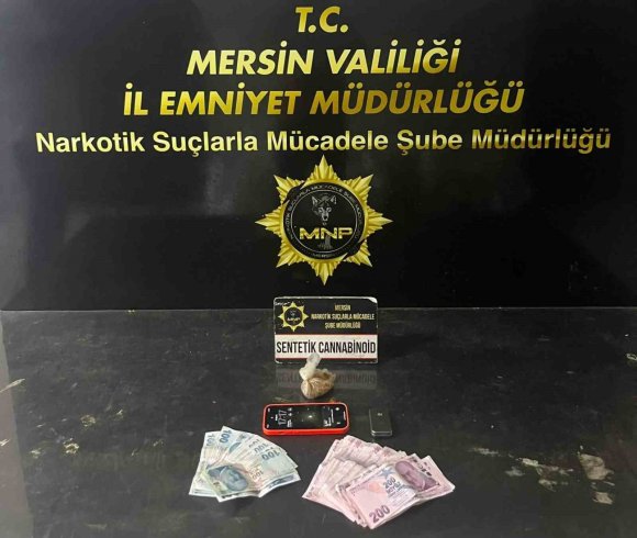 MERSİN’DE TORBACI OPERASYONU: 3 TUTUKLAMA
