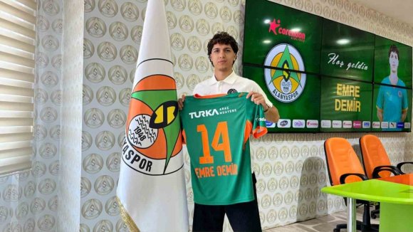 ALANYASPOR, EMRE DEMİR İLE 3 YILLIK SÖZLEŞME İMZALADI