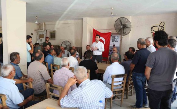 BEŞİKÇİ, ADANALIOĞLU’NDA MUHTAR VE VATANDAŞLARIN TALEPLERİNİ DİNLEDİ