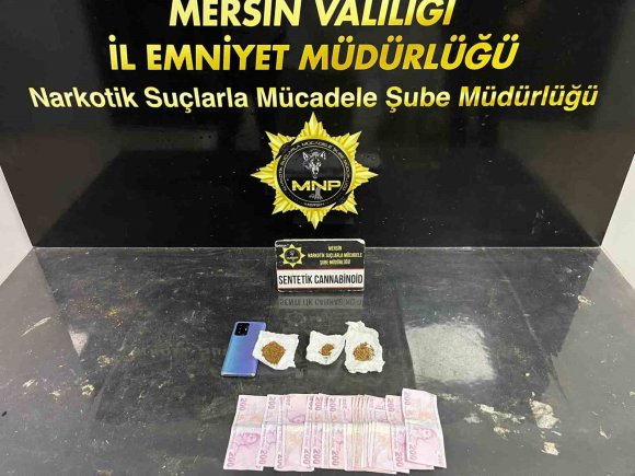 MERSİN’DE UYUŞTURUCU OPERASYONU: 3 TUTUKLAMA