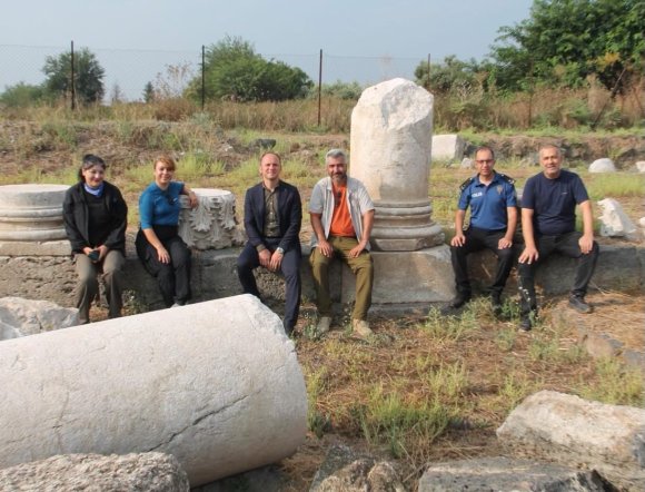 ERZİN’DE ISSOS EPİPHANEİA ANTİK KENTİ’NDEKİ KAZI ÇALIŞMALARI SÜRÜYOR