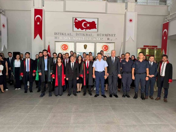 ANAMUR’DA ADLİ YIL AÇILIŞ TÖRENİ