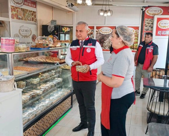 HATAY’DA GIDA DENETİMİ GERÇEKLEŞTİRİLDİ