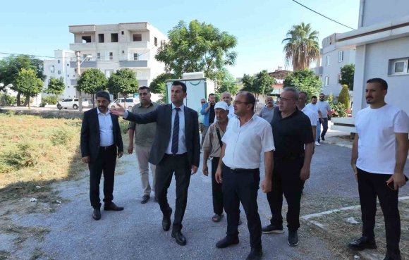 KARADUVAR’DA VATANDAŞLARLA BULUŞAN BEŞİKCİ, SORUNLARI YERİNDE DİNLEDİ