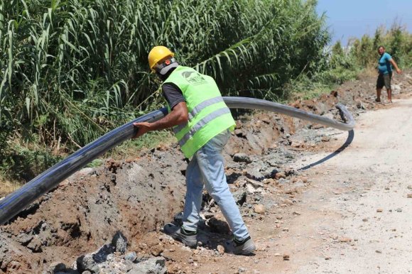 SAMANDAĞ TEKEBAŞI İÇME SUYU PROJESİNDE SONA GELİNDİ