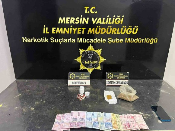 MERSİN’DE UYUŞTURUCU OPERASYONU: 2 TUTUKLAMA