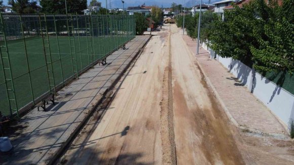 DUACI MAHALLESİ’NDE YOL ÇALIŞMALARINDA İKİNCİ ETAP BAŞLADI