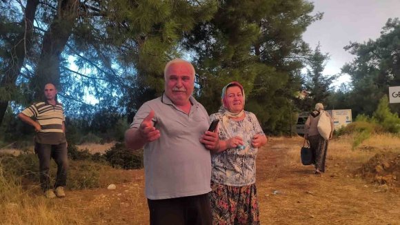 YANGINI GÖZYAŞLARI İÇİNDE İZLEDİLER