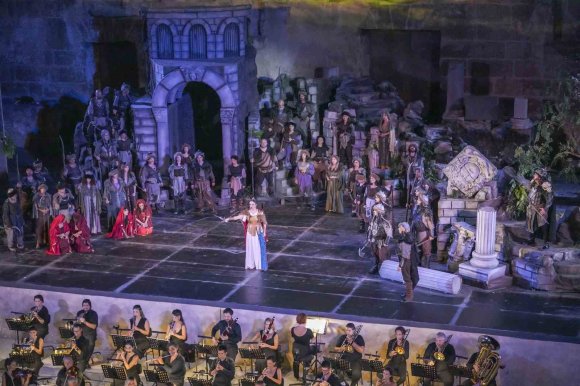 33. ULUSLARARASI ASPENDOS OPERA VE BALE FESTİVALİ ’ATTİLA’ İLE BAŞLADI